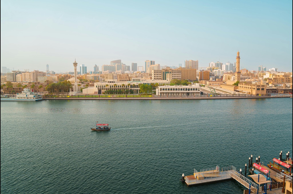 a panormic view of the city in a drown mode with sea